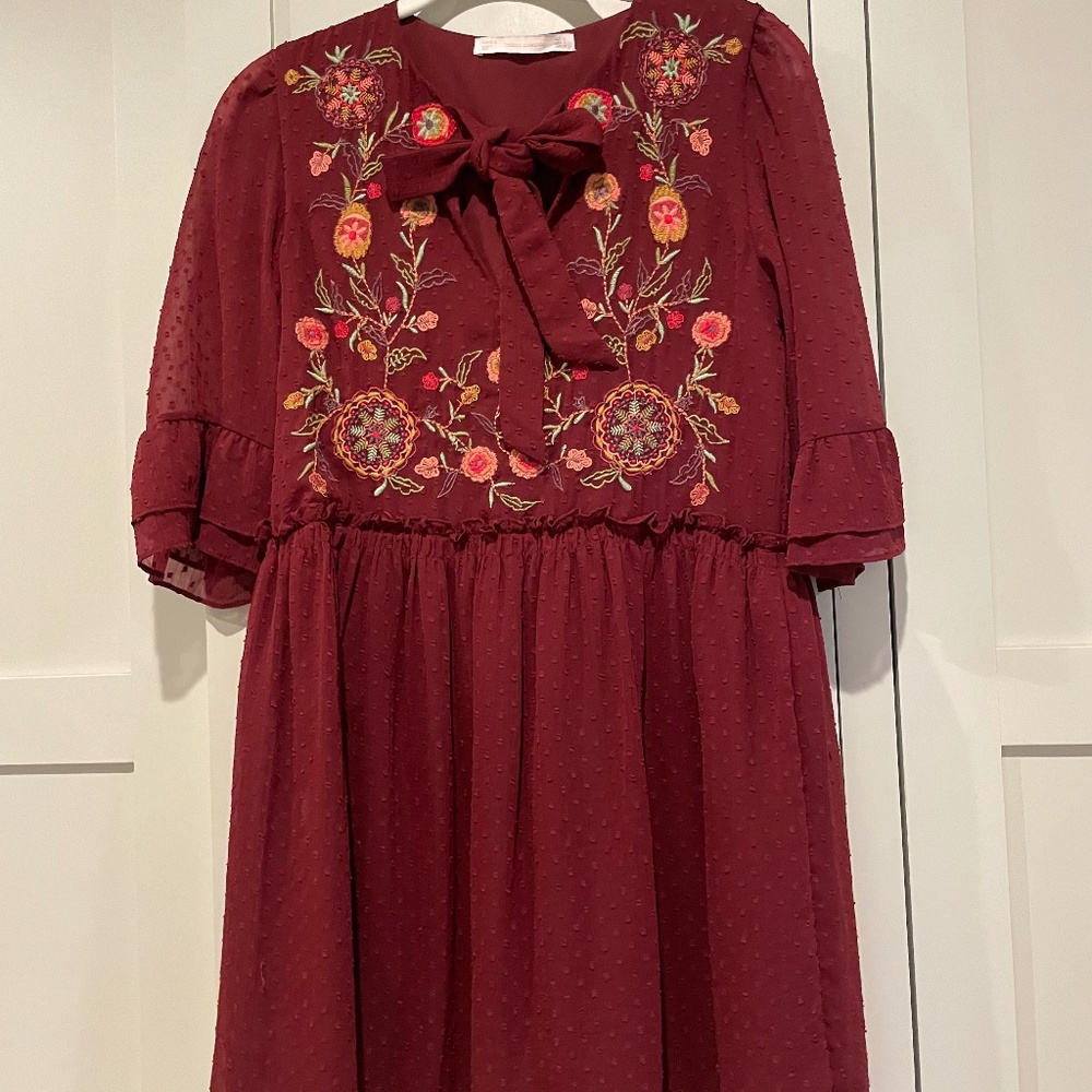 Zara baby doll dress